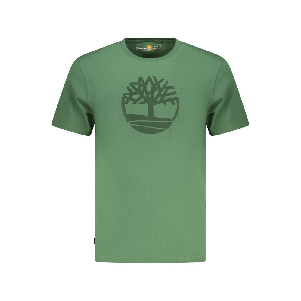 Timberland Verde Cotton Men's T-Shirt