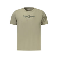 Pepe Jeans Verde Cotton Men T-Shirt