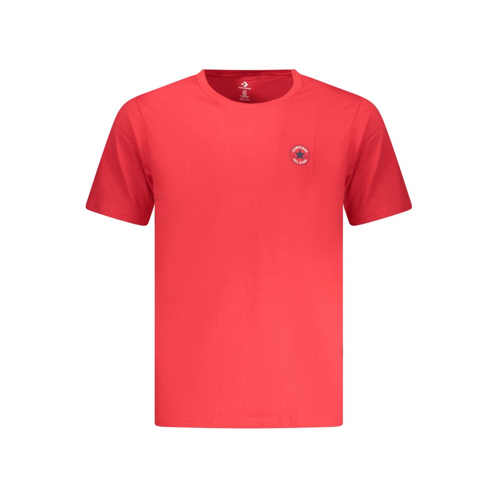 Converse Rosso Cotton Men T-Shirt
