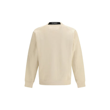 C.P. Company Beige Cotton Sweatshirt