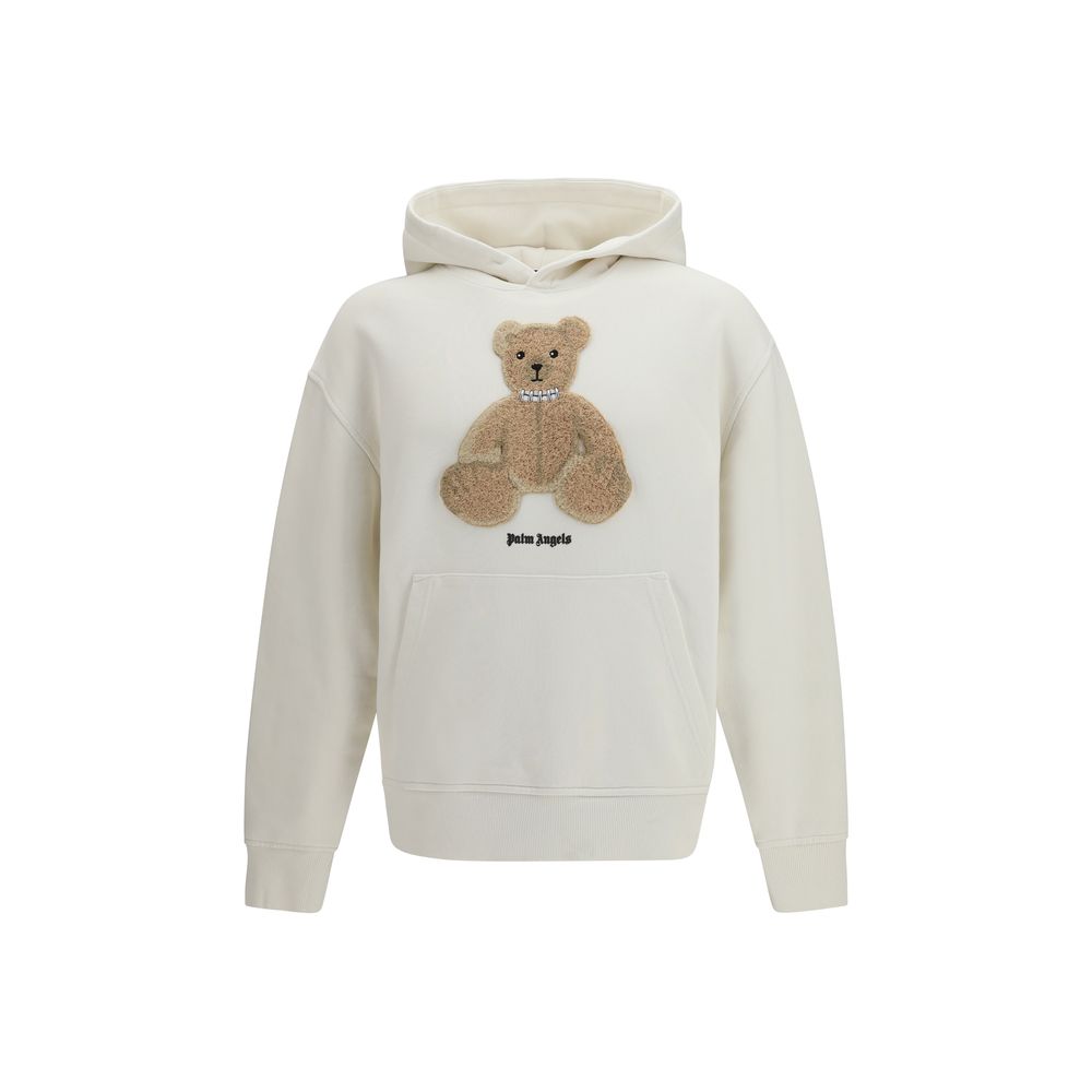 Palm Angels Beige Cotton Sweatshirt