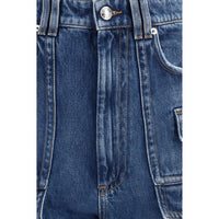 Max Mara Blue Cotton Jeans Denim