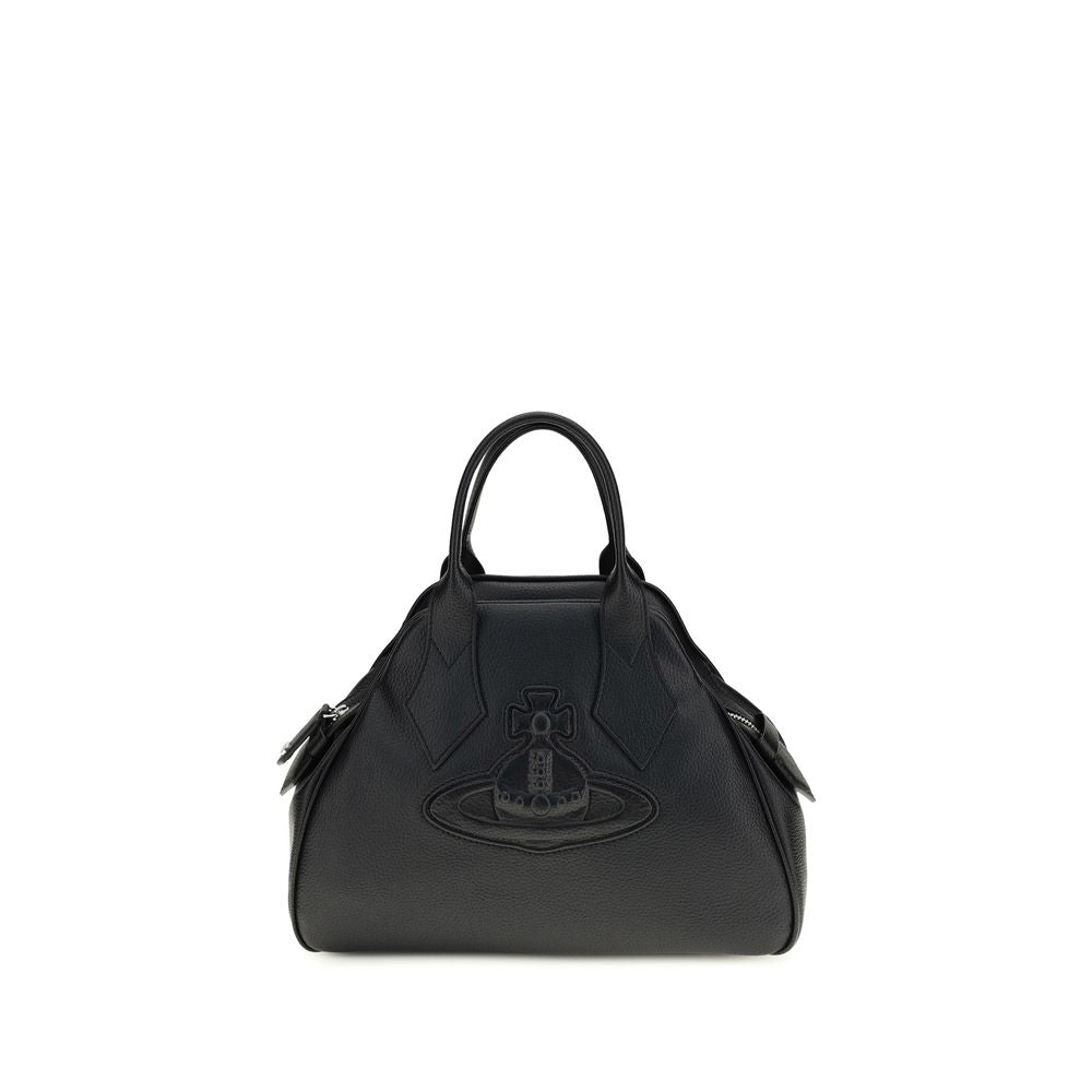 Vivienne Westwood Black Polyurethane Shoulder Bag