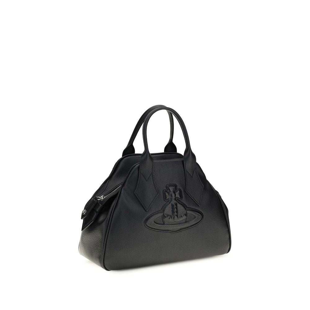Vivienne Westwood Black Polyurethane Shoulder Bag