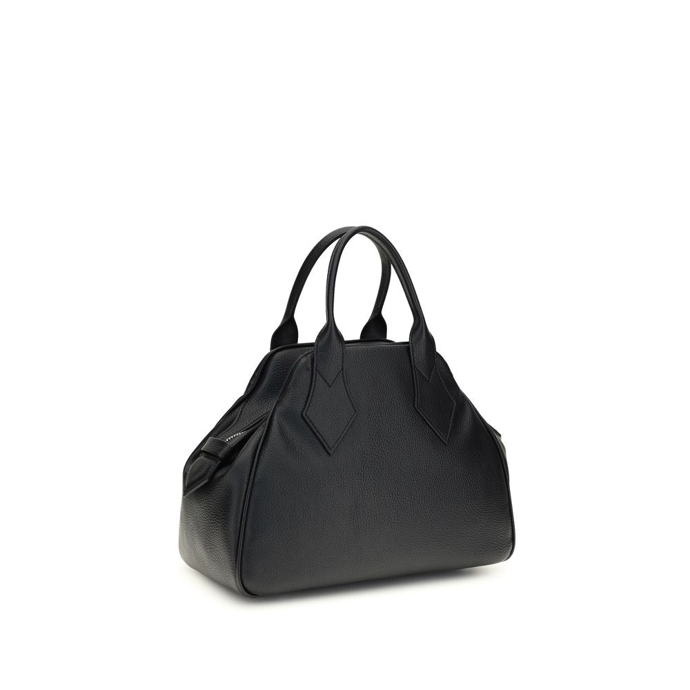 Vivienne Westwood Black Polyurethane Shoulder Bag