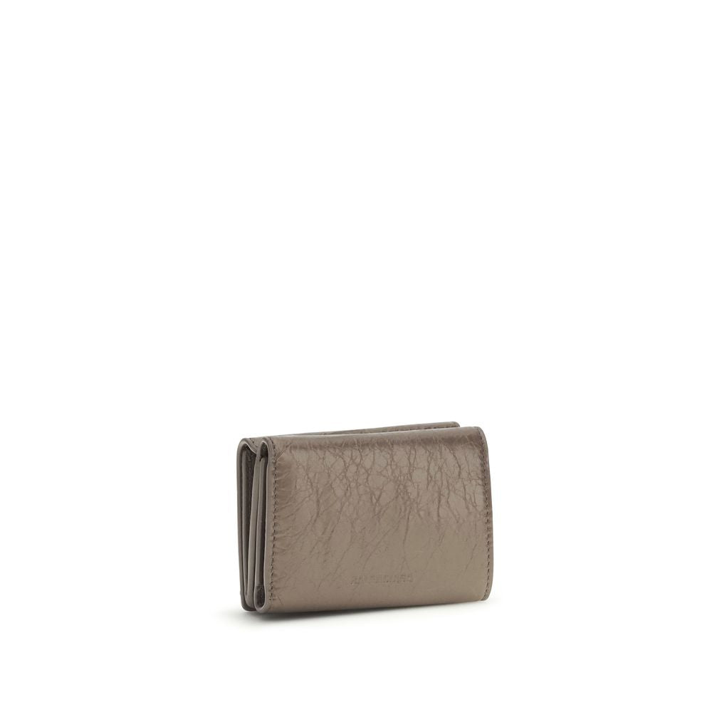 Balenciaga Black Lamb Ovis Aries Aries Wallet