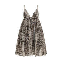 PINKO Beige Cotton Casual Dress