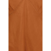 Forte_Forte Orange Silk Sleeveles T-Shirt