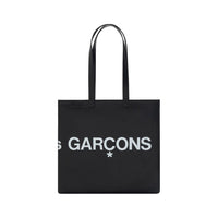 Comme Des Garçons Black Calf Leather Bos Taurus Shoulder Bag