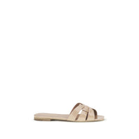 Saint Laurent Multicolor Calf Leather Bos Taurus Ballet Flats