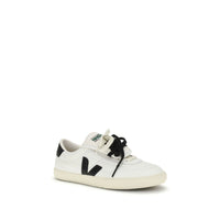 Veja White Calf Leather Bos Taurus Sneakers