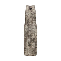 PINKO Beige Cotton Casual Dress