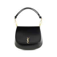 Saint Laurent Black Calf Leather Bos Taurus Wallet