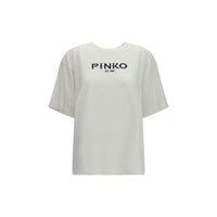 PINKO White Cotton T-Shirt