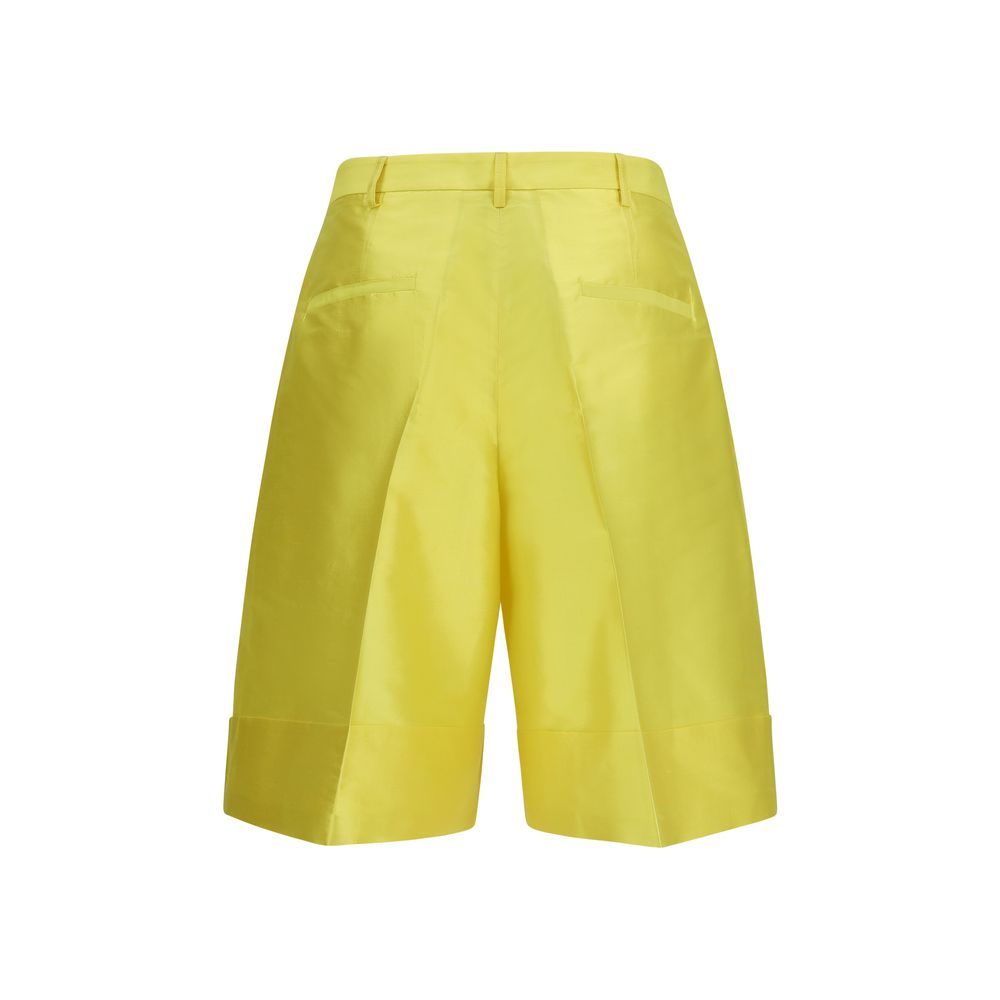 Sara Roka Bicolor Silk Knee Length