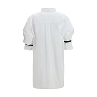 ALAINPAUL White Cotton Shortsleeve Shirt
