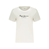 Pepe Jeans White Cotton T-Shirt