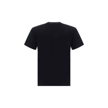 Comme Des Garçons Play Black Cotton T-Shirt