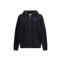 Off-White Black Cotton Sweatshirt