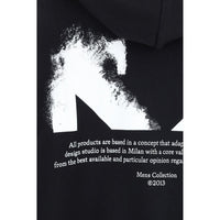 Off-White Black Cotton Sweatshirt
