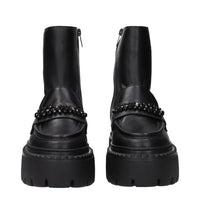 Jimmy Choo Black Leather Ankle Boots