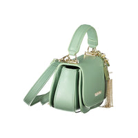 Valentino Green Polyethylene Handbag