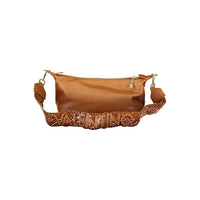 Valentino Brown Polyethylene Handbag