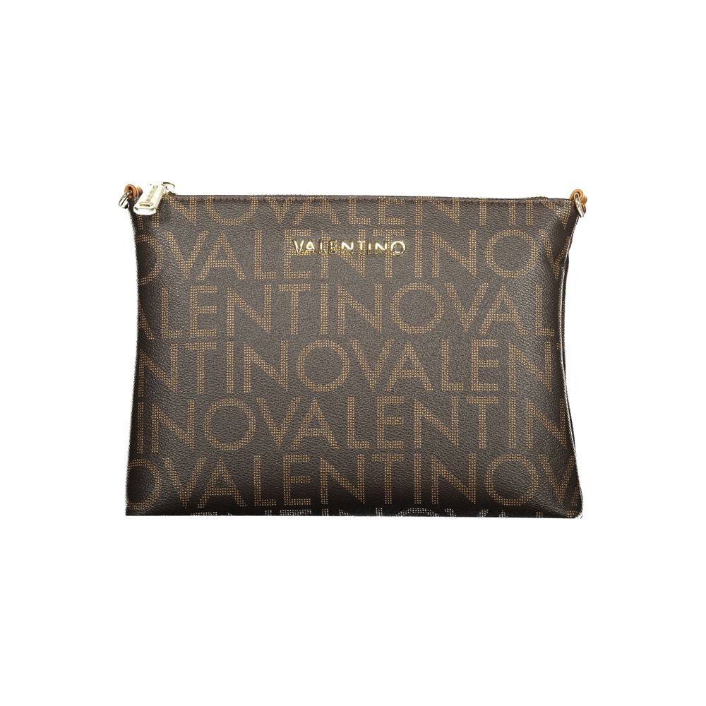Valentino Brown Polyethylene Handbag