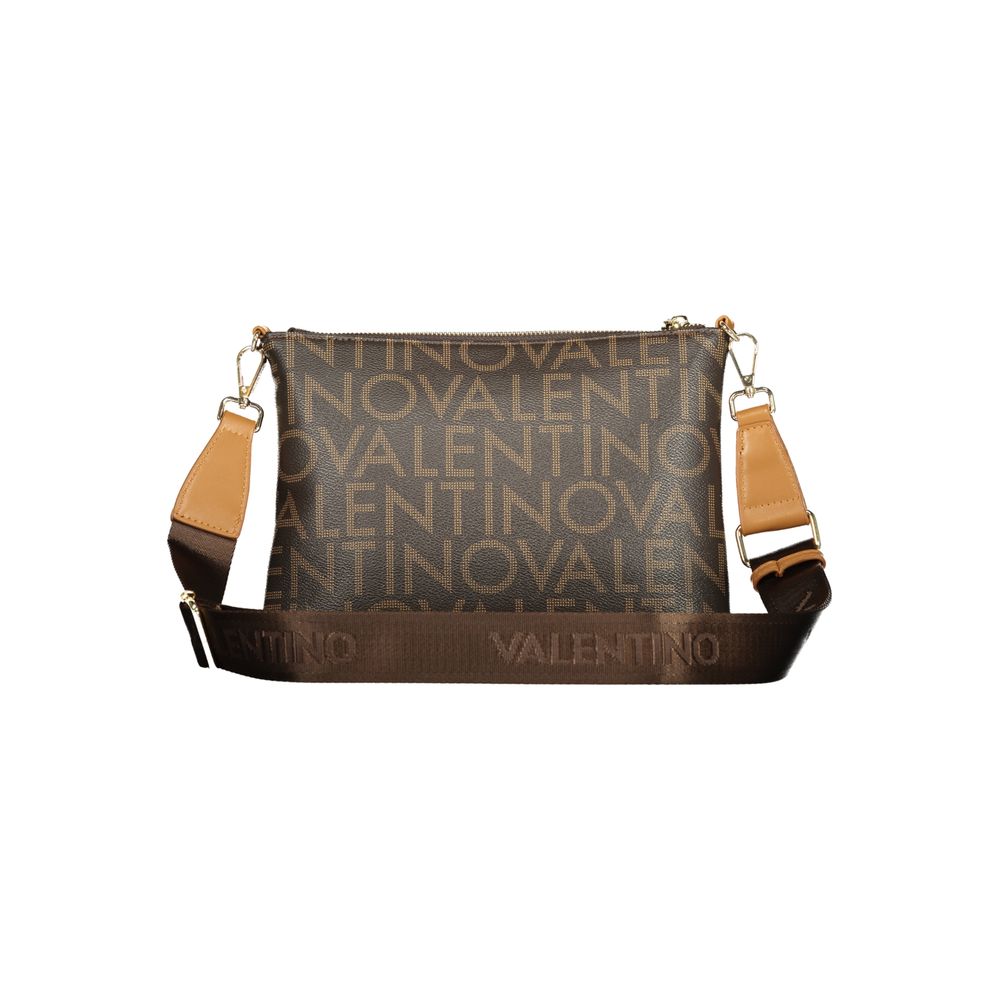 Valentino Brown Polyethylene Handbag