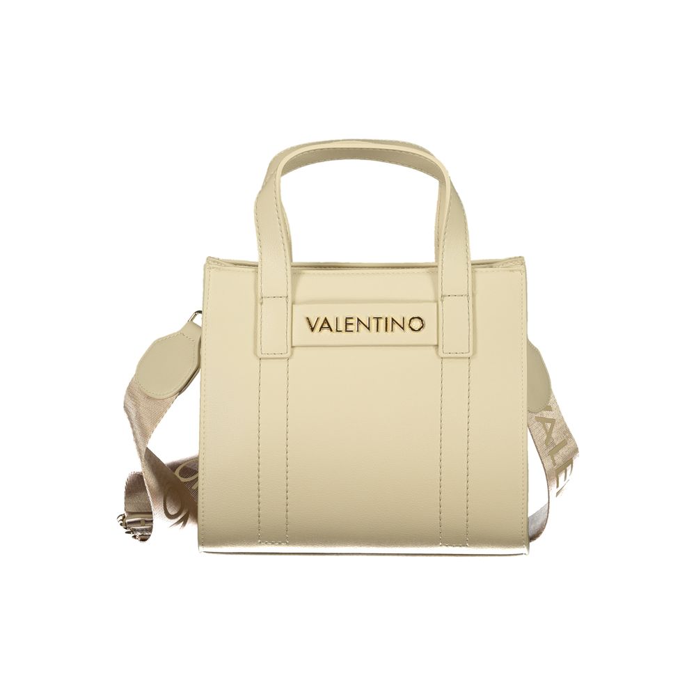 Valentino Beige Polyethylene Handbag