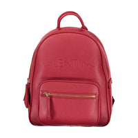 Valentino Red Polyethylene Backpack