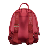 Valentino Red Polyethylene Backpack
