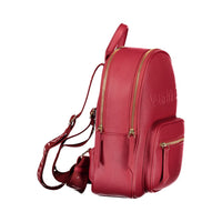 Valentino Red Polyethylene Backpack