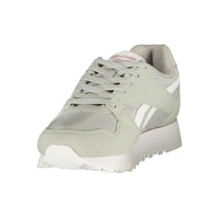 Reebok Gray Polyester Athletic Sneakers