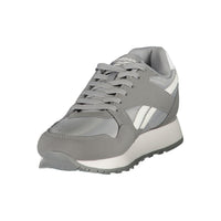 Reebok Gray Polyester Athletic Sneakers
