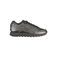 Reebok Black Polyester Athletic Sneakers