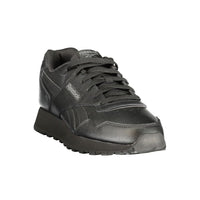 Reebok Black Polyester Athletic Sneakers