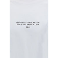 Off-White White Cotton T-Shirt