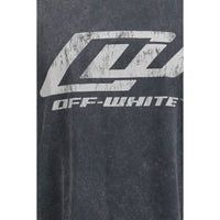 Off-White Gray Cotton Sportswear