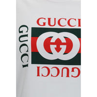 Gucci White Cotton T-Shirt