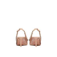 Valentino Garavani Beige Calfskin High Heel Pumps