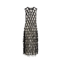 Maison Margiela Black Silk Casual Dress