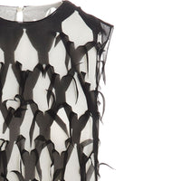 Maison Margiela Black Silk Casual Dress