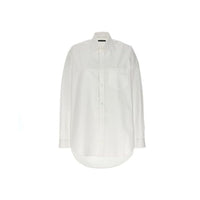 Balenciaga White Cotton Dress Shirt