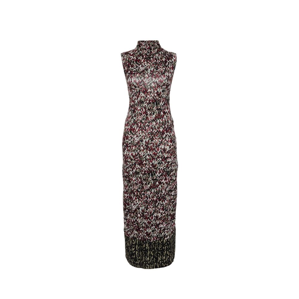 Loewe Bicolor Cotton Casual Dress