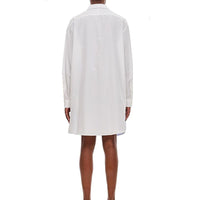 Loewe White Cotton Casual Dress