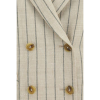 Blazé Milano Beige Linen Blazer