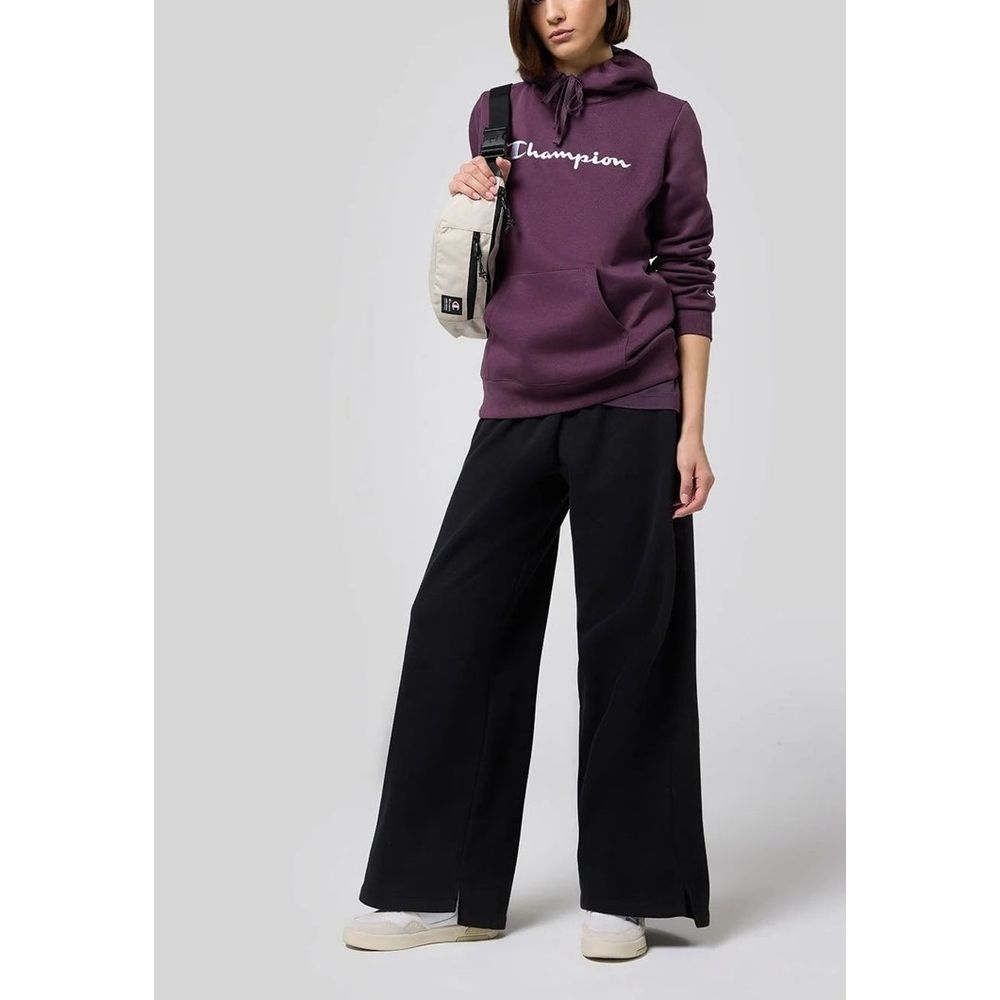 Champion Black Cotton Casual Pants