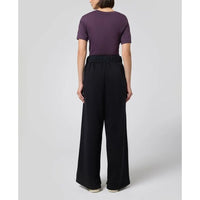 Champion Black Cotton Casual Pants