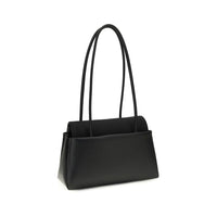Prada Black Calf Leather Bos Taurus Handbag